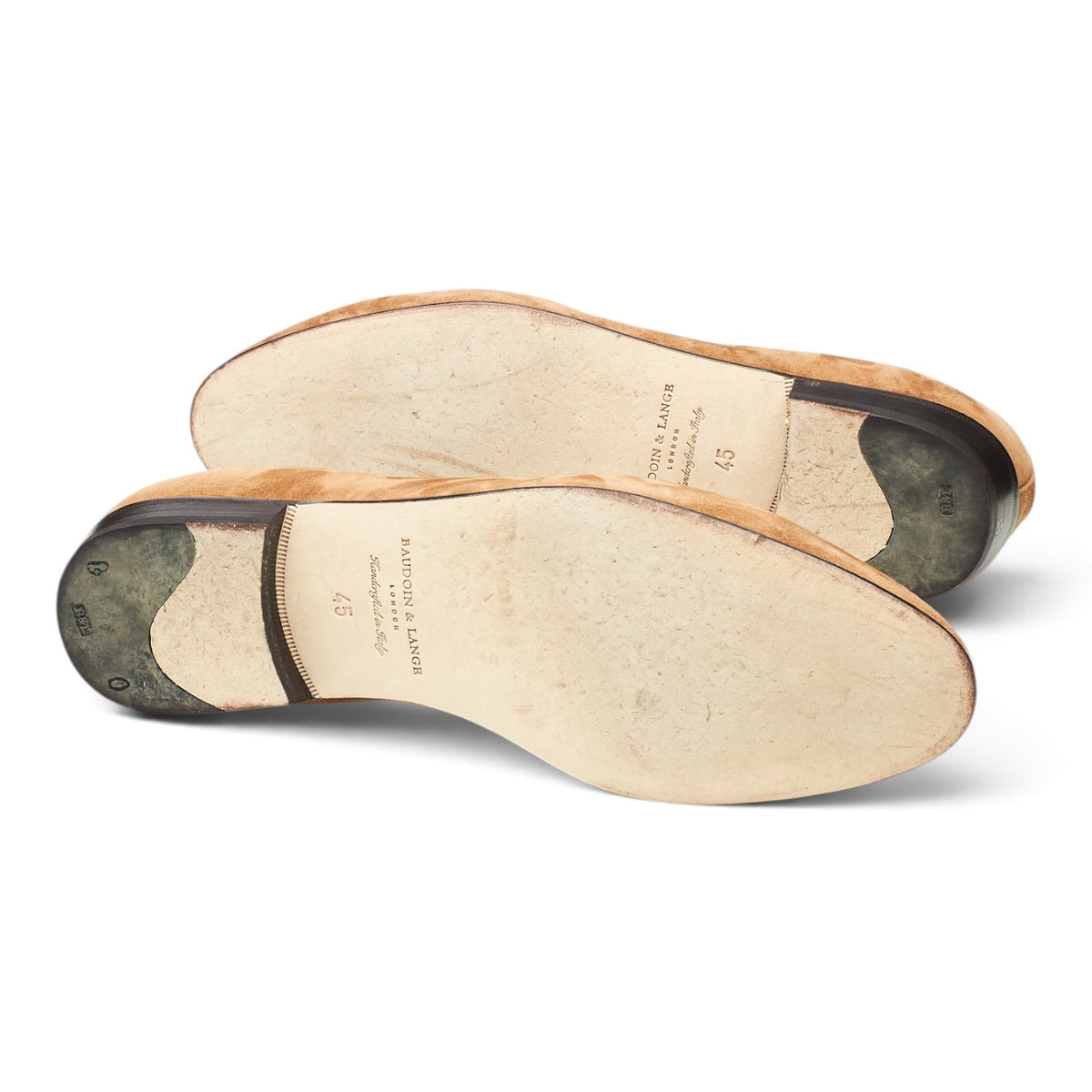 'Sagan Classic' Tan Brown Suede Tassel Loafer UK 11 / UK 11.5