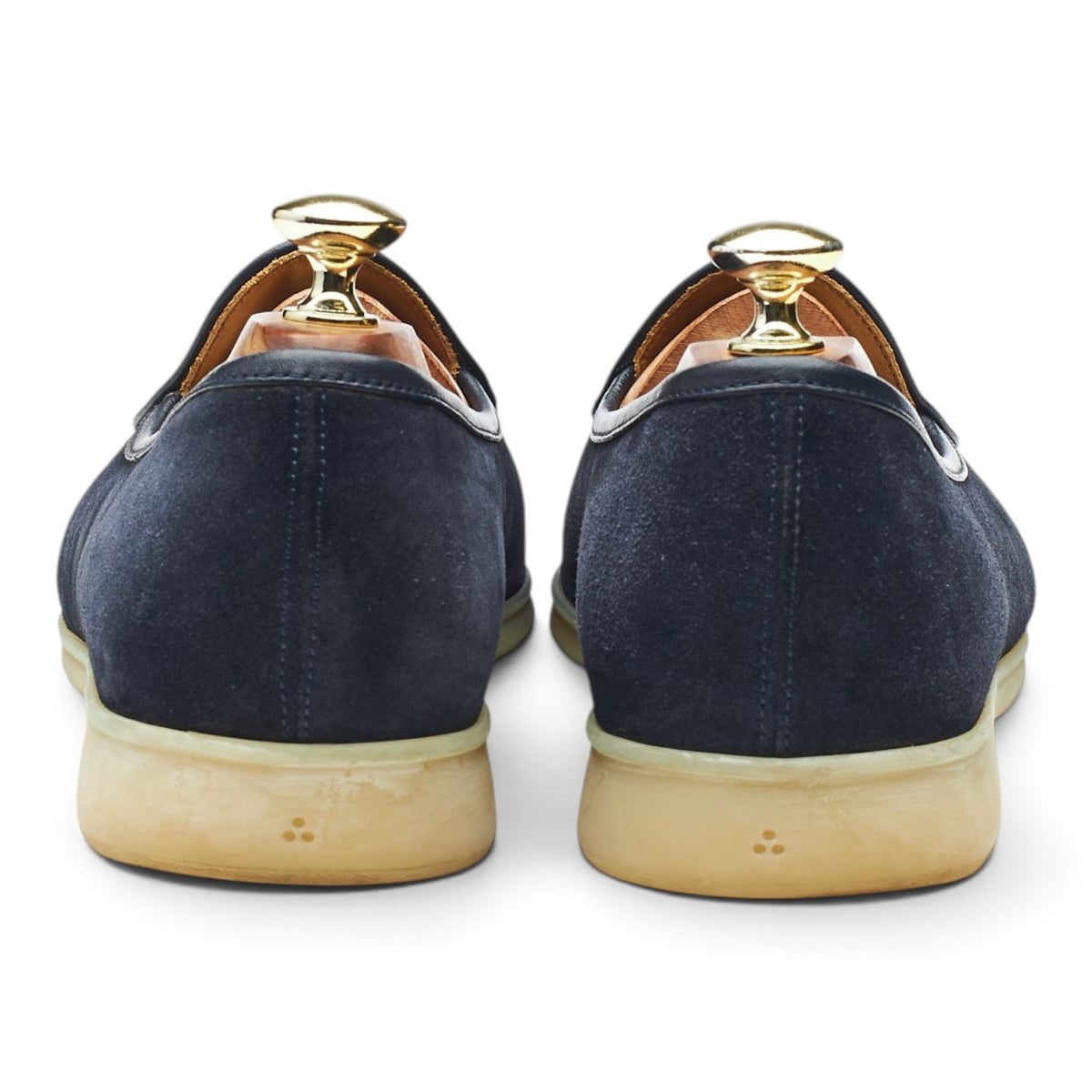 'Sagan Stride' Navy Blue Suede Slip On Loafers UK 7 / UK 7.5