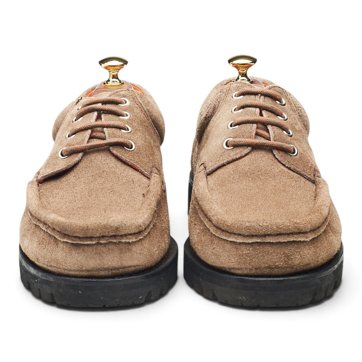 'Thiers' Light Brown Suede Deck Shoes UK 9