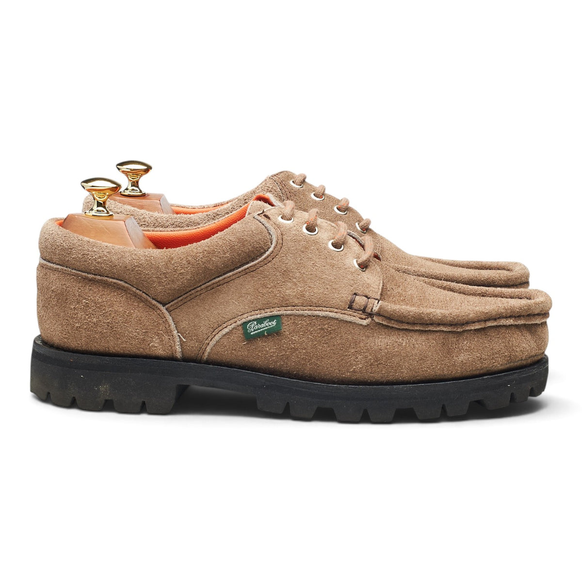 'Thiers' Light Brown Suede Deck Shoes UK 9