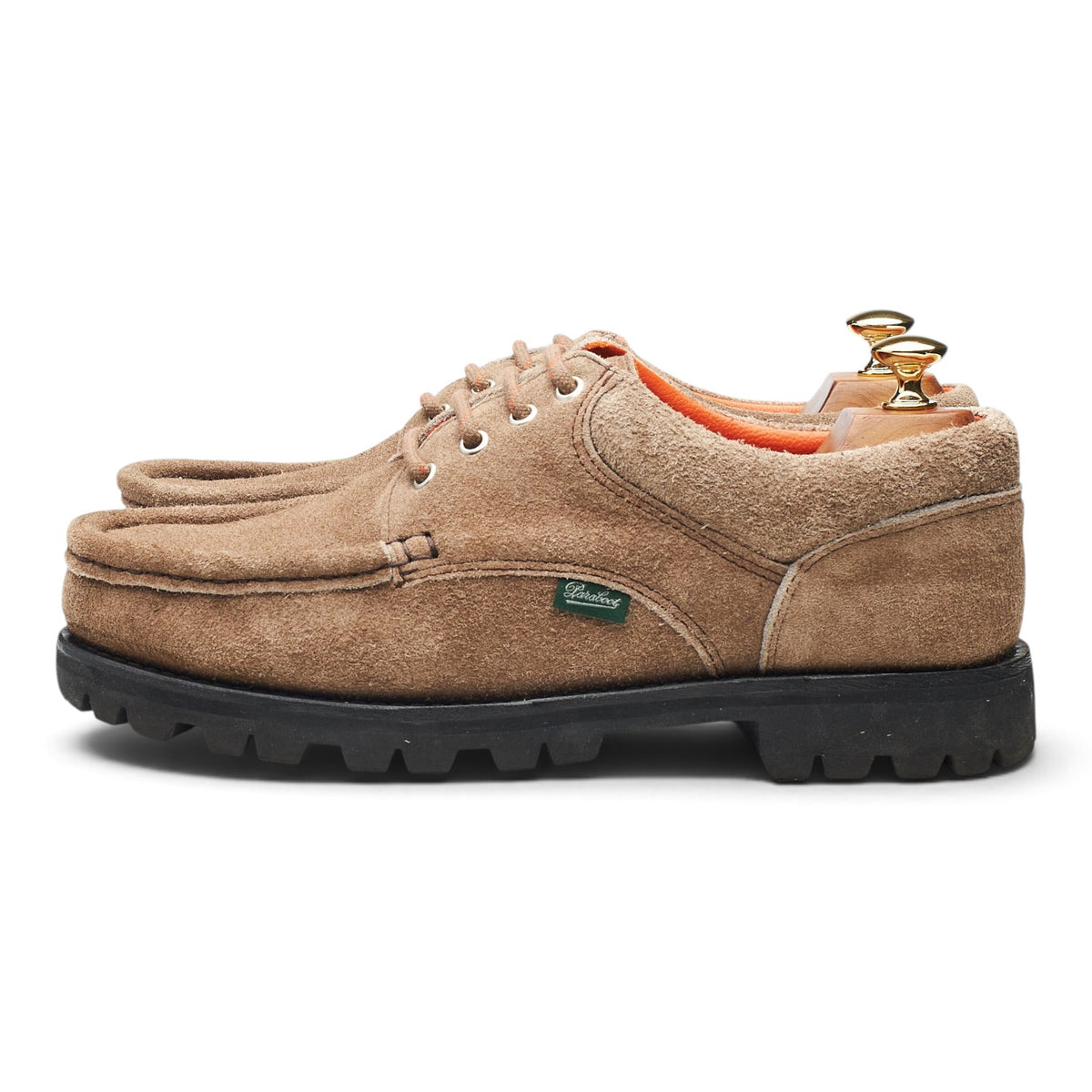 'Thiers' Light Brown Suede Deck Shoes UK 9