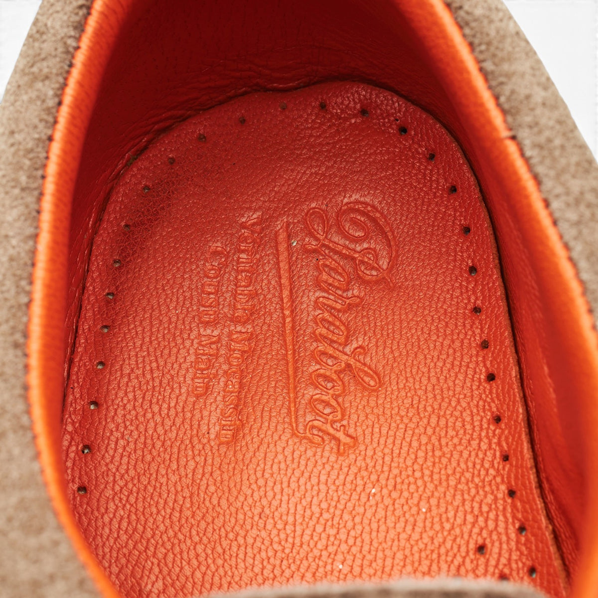 'Thiers' Light Brown Suede Deck Shoes UK 9