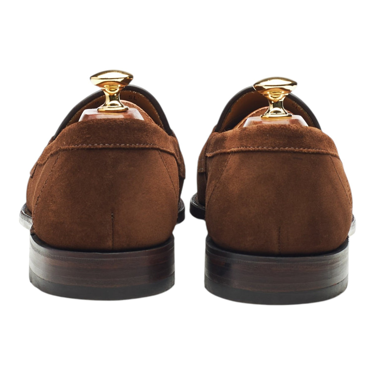 'Eton' Snuff Brown Suede Loafers UK 9 F