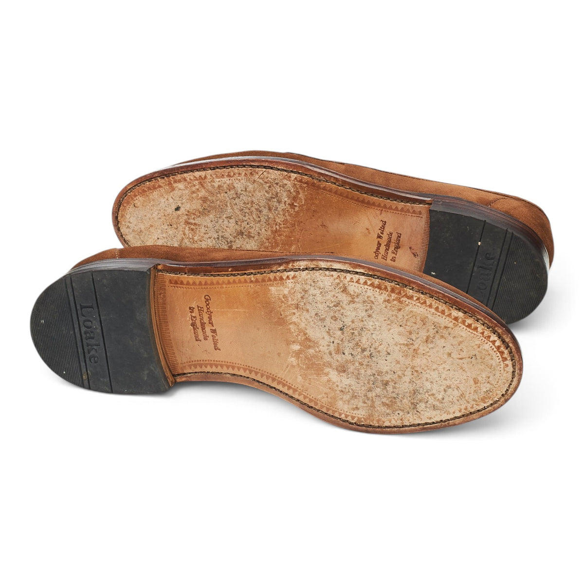 'Eton' Snuff Brown Suede Loafers UK 9 F