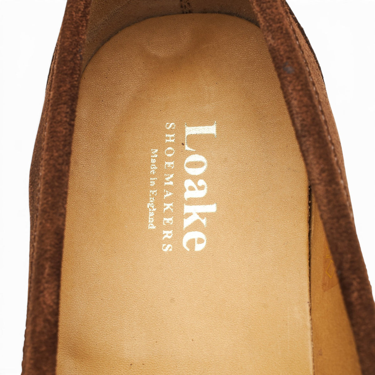 'Eton' Snuff Brown Suede Loafers UK 9 F