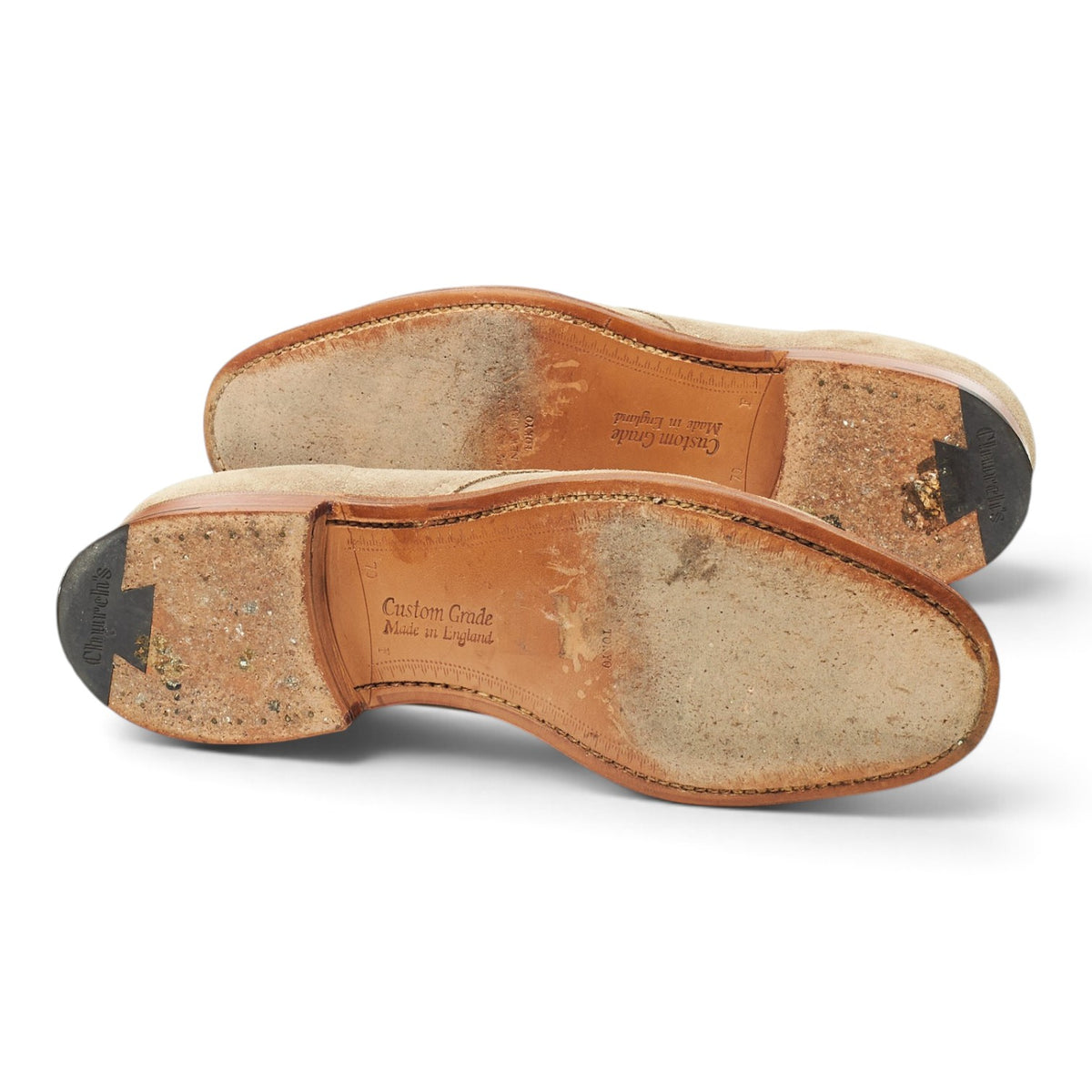 'Sahara' Stone Suede Chukka Boots UK 7 F