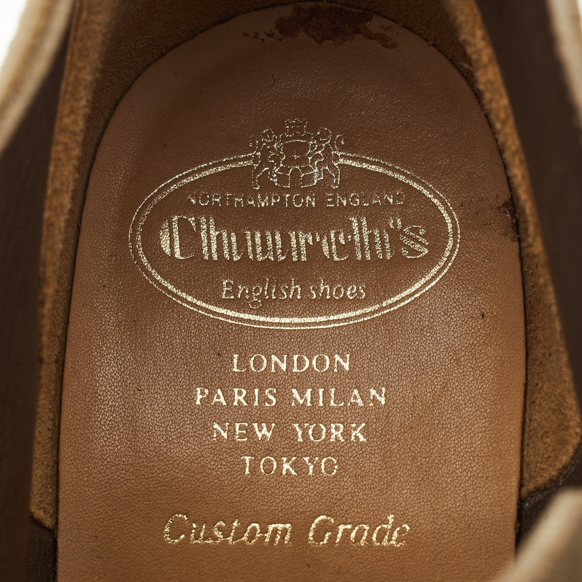 'Sahara' Stone Suede Chukka Boots UK 7 F