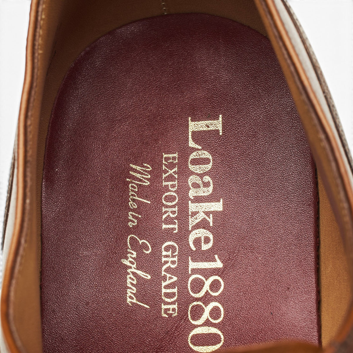 1880 Export Grade 'Warminster' Brown Leather Oxford UK 8 F