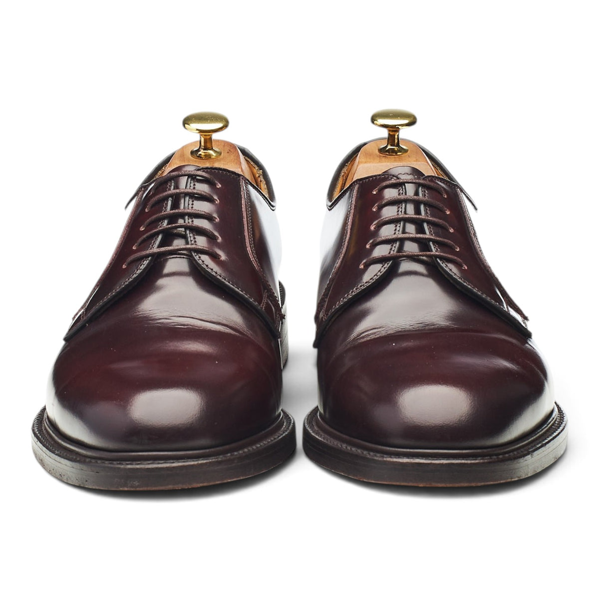 '771' Burgundy Leather Derby UK 8.5 EX