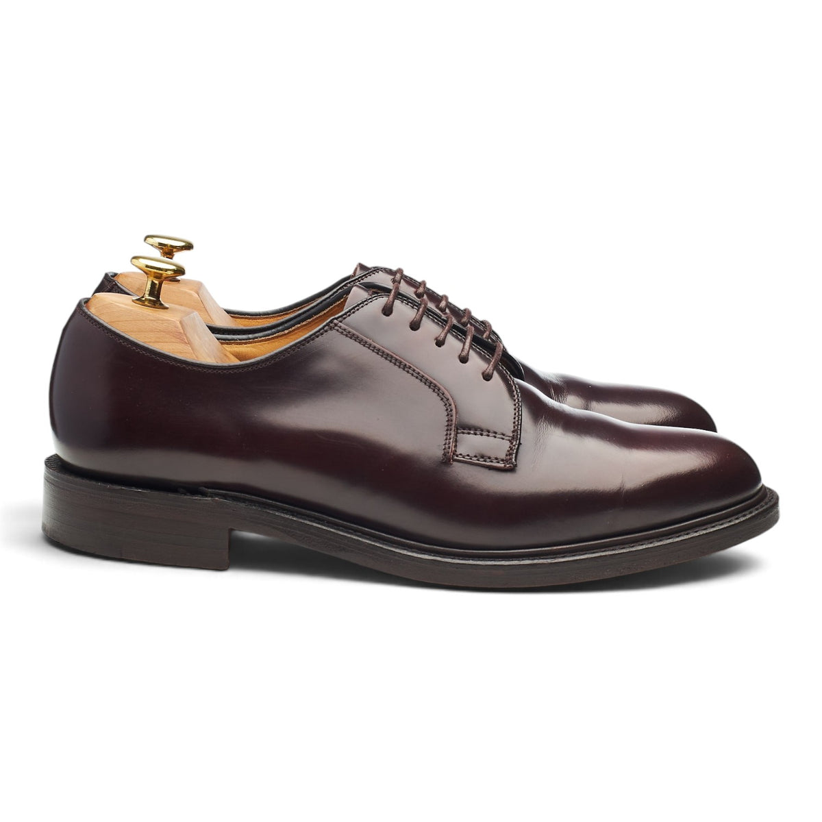 '771' Burgundy Leather Derby UK 8.5 EX