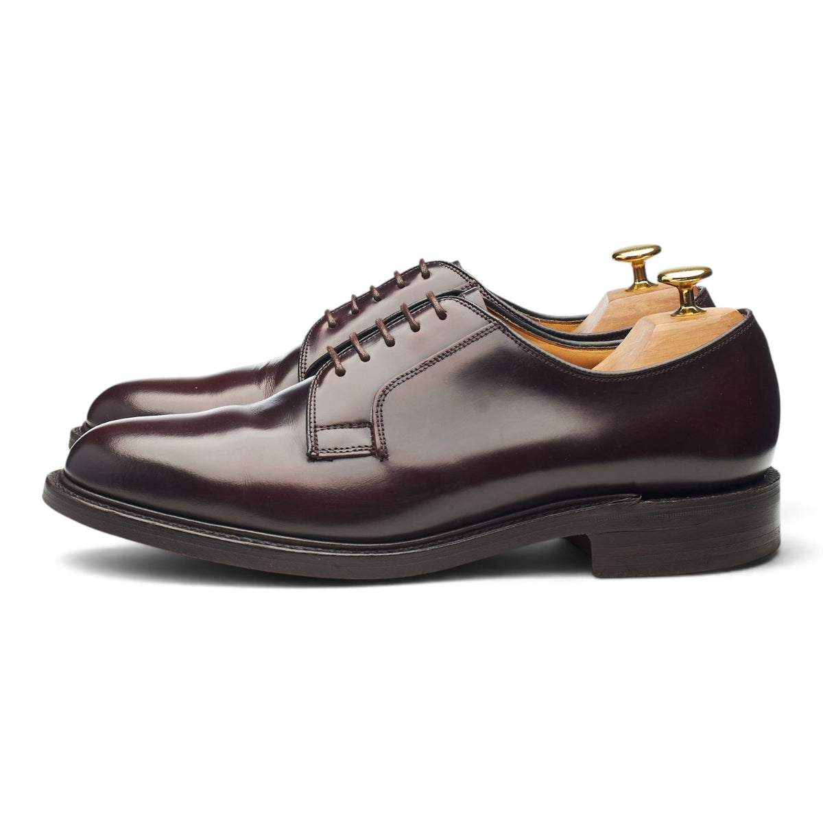 '771' Burgundy Leather Derby UK 8.5 EX