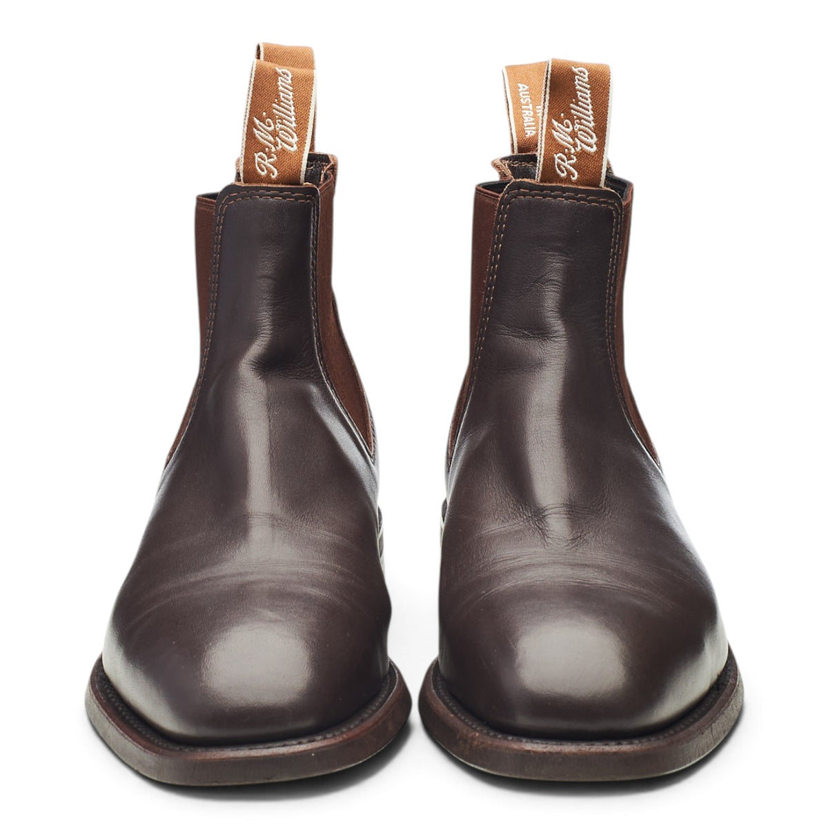 'Comfort Craftsman' Dark Brown Leather Chelsea Boots UK 5.5 G