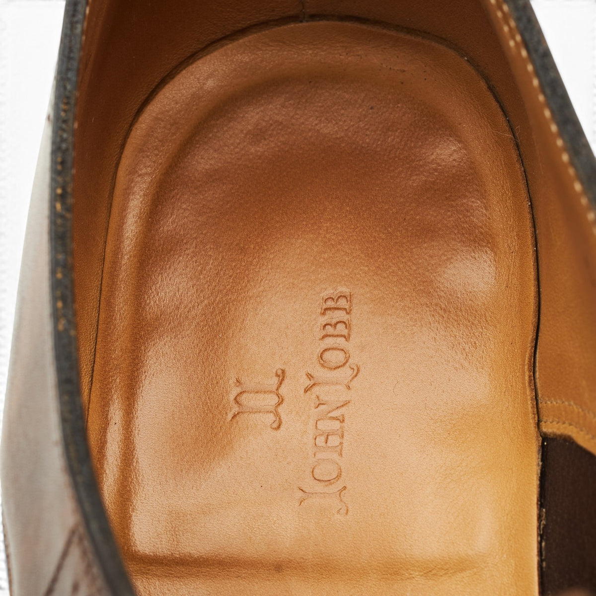 'Hallaton' Dark Brown Suede Brown Leather Derby UK 9 EE