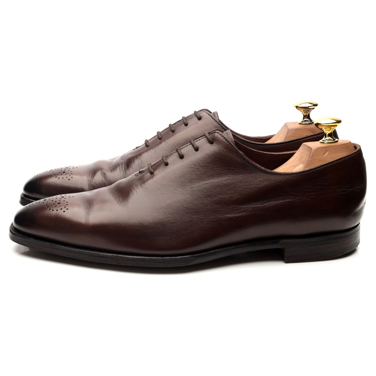 &#39;Weymouth 2&#39; Dark Brown Leather Oxford UK 8.5 E