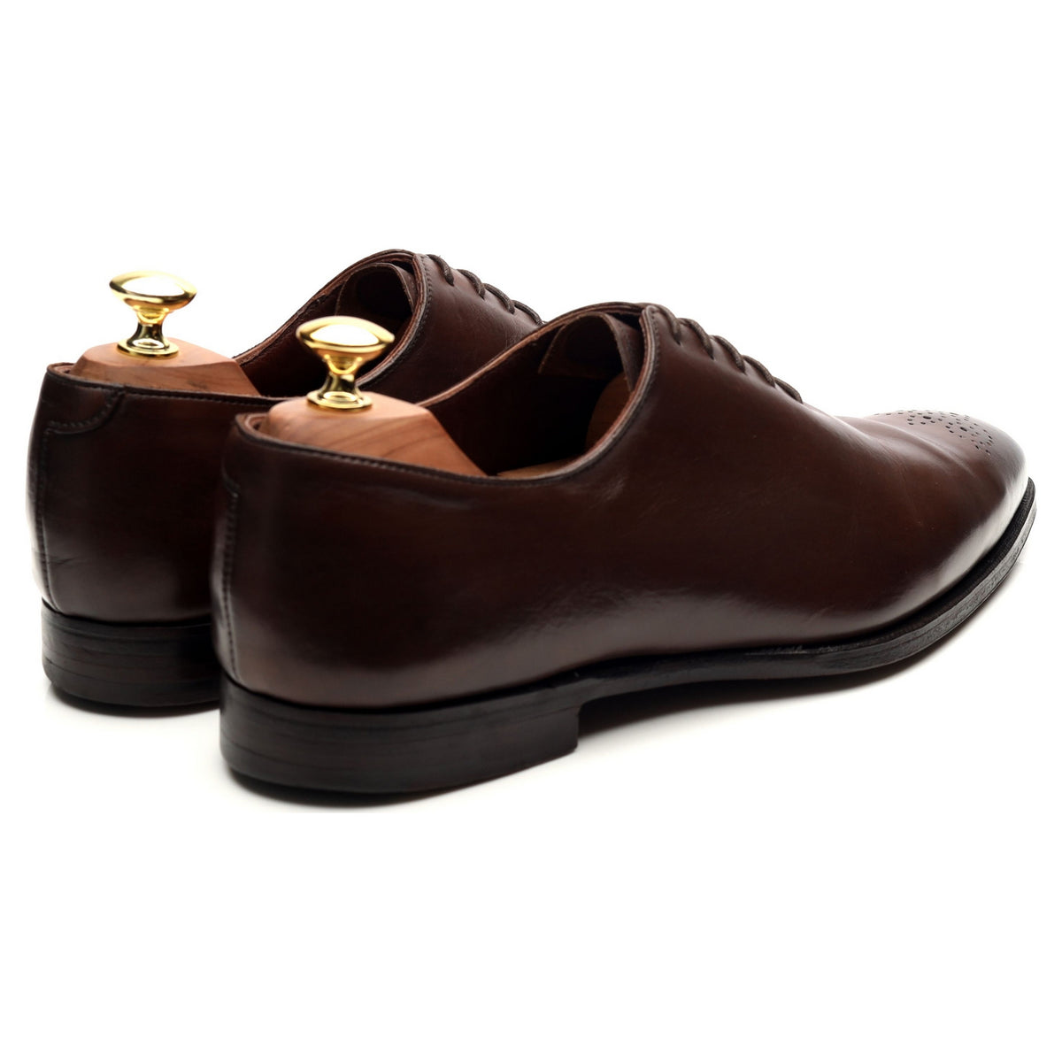 &#39;Weymouth 2&#39; Dark Brown Leather Oxford UK 8.5 E