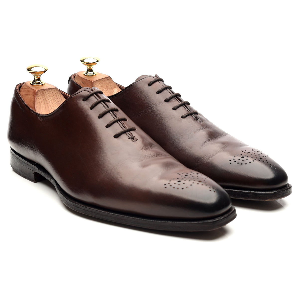 &#39;Weymouth 2&#39; Dark Brown Leather Oxford UK 8.5 E