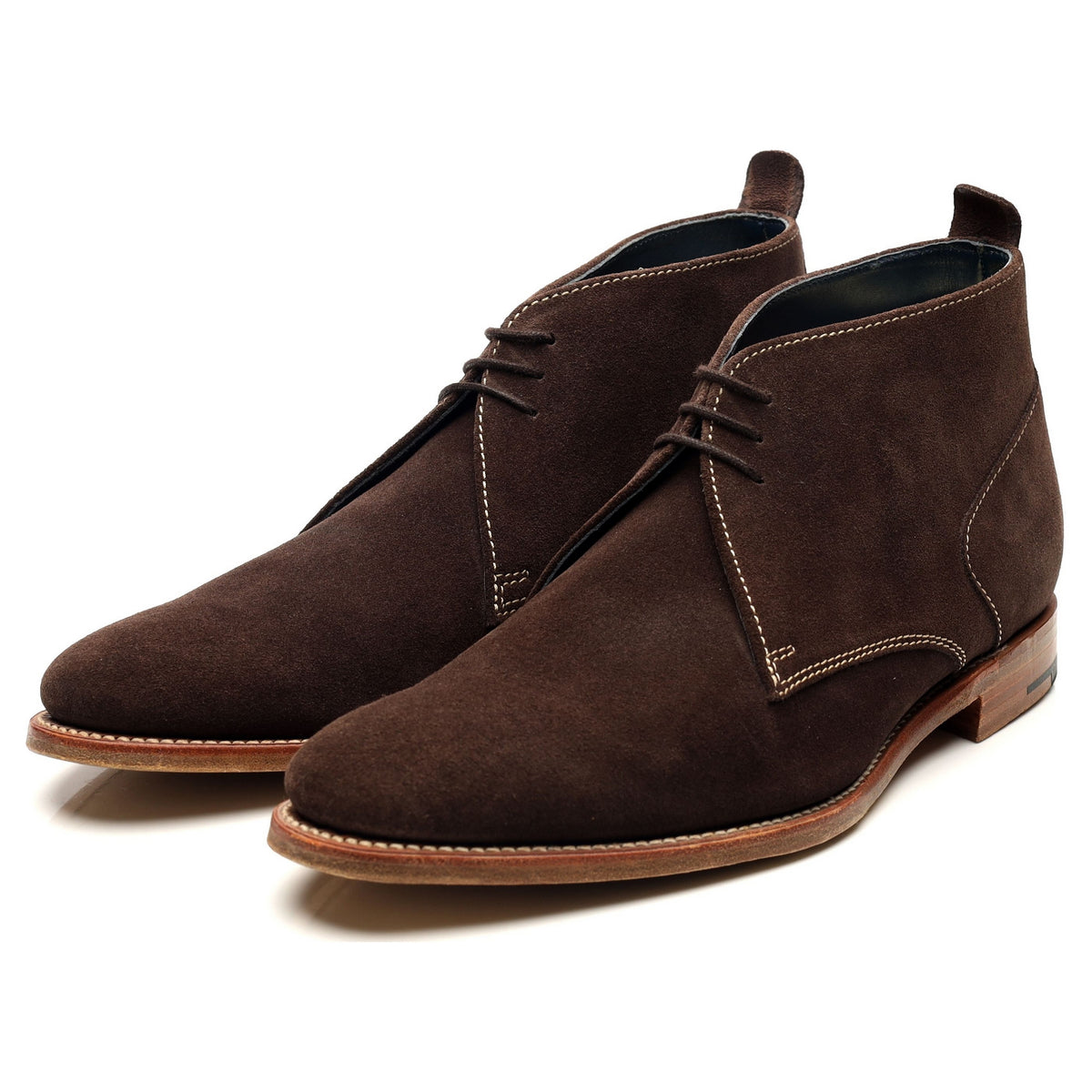 &#39;Lucius&#39; Dark Brown Suede Boots UK 8.5 F