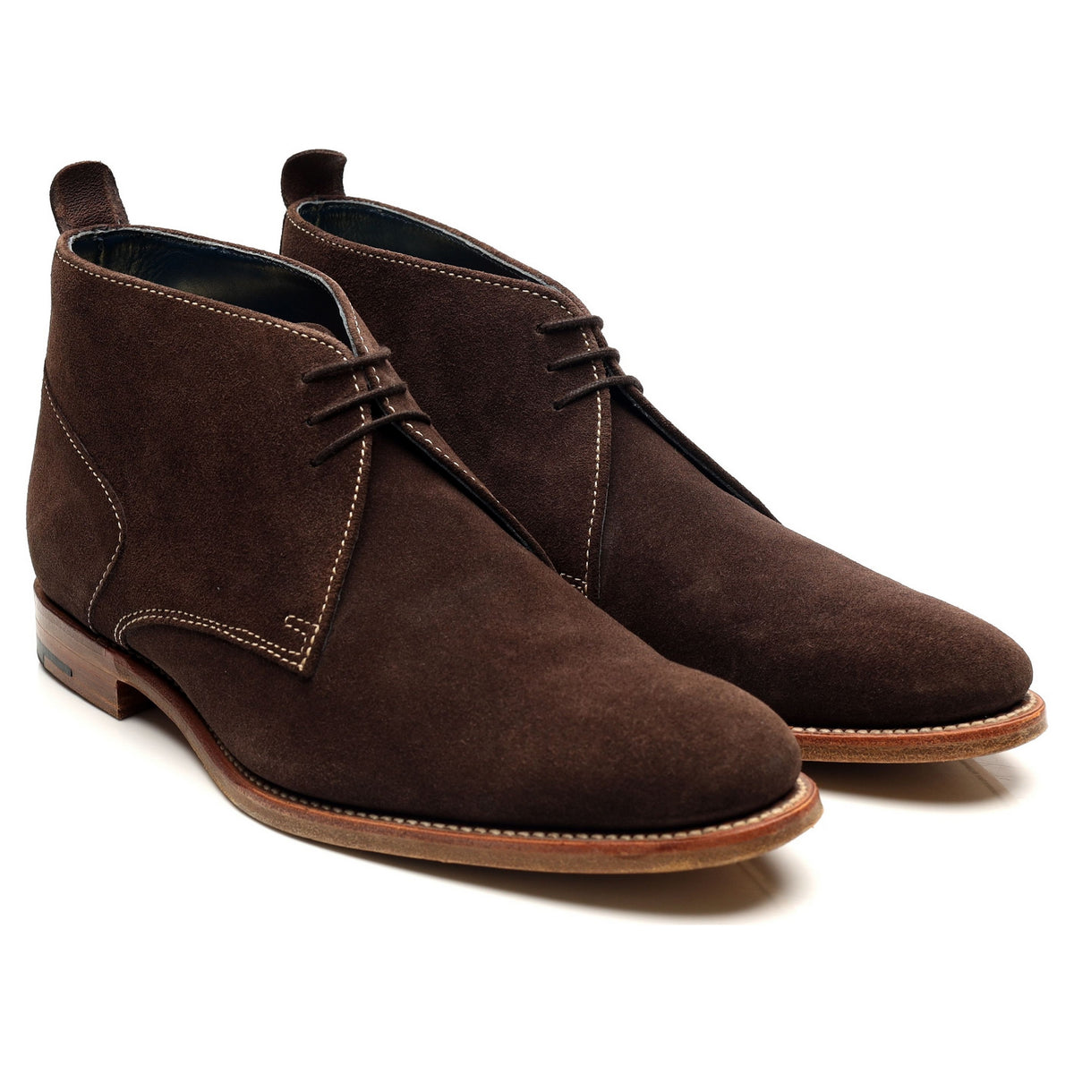 &#39;Lucius&#39; Dark Brown Suede Boots UK 8.5 F