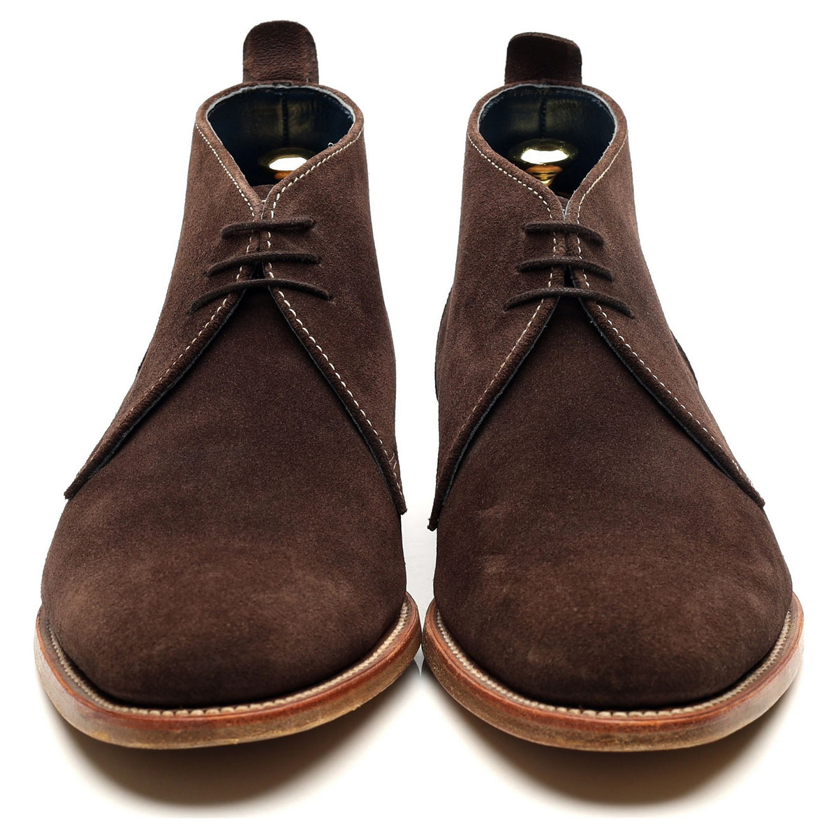 &#39;Lucius&#39; Dark Brown Suede Boots UK 8.5 F