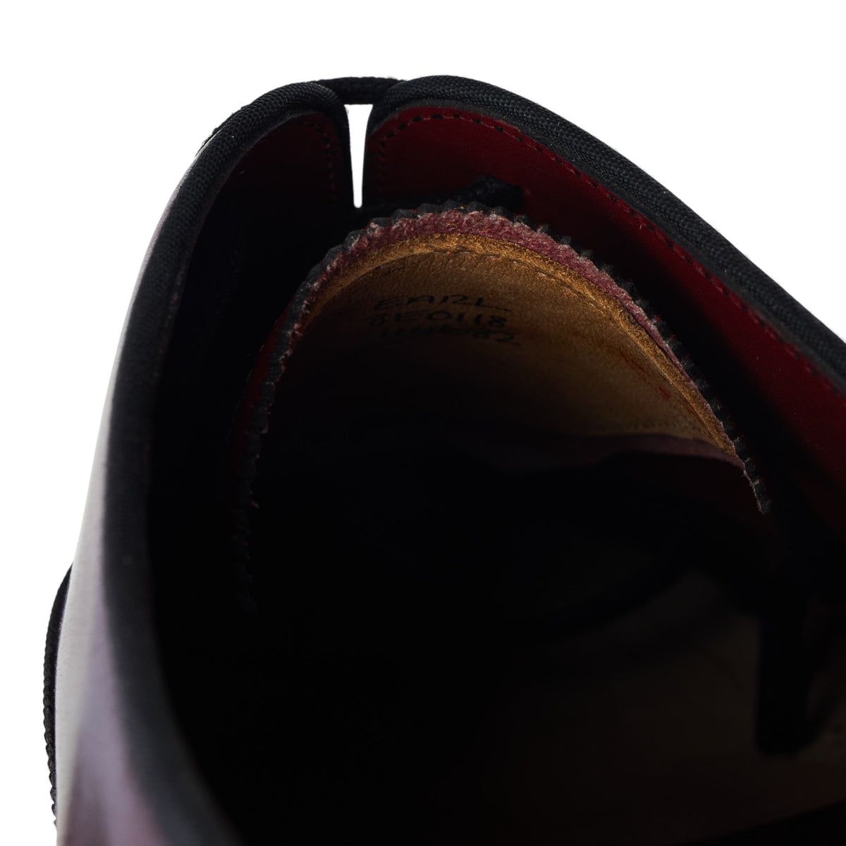 'Earl' Burgundy Leather Oxford UK 8 E