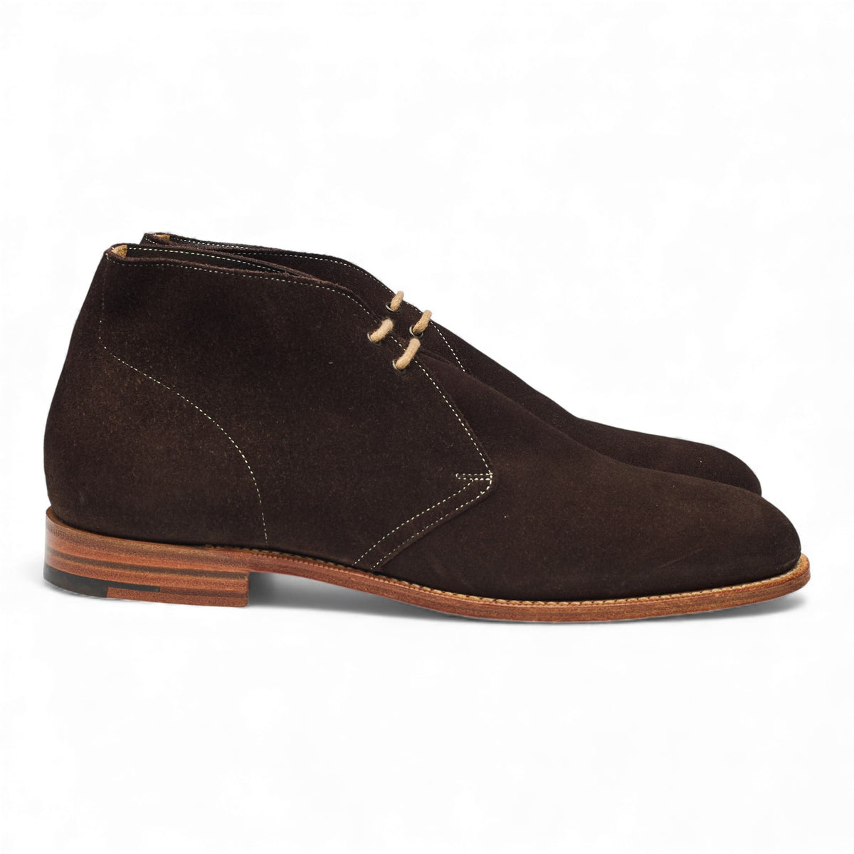 'Sahara' Brown Suede Chukka Boots UK 9 F