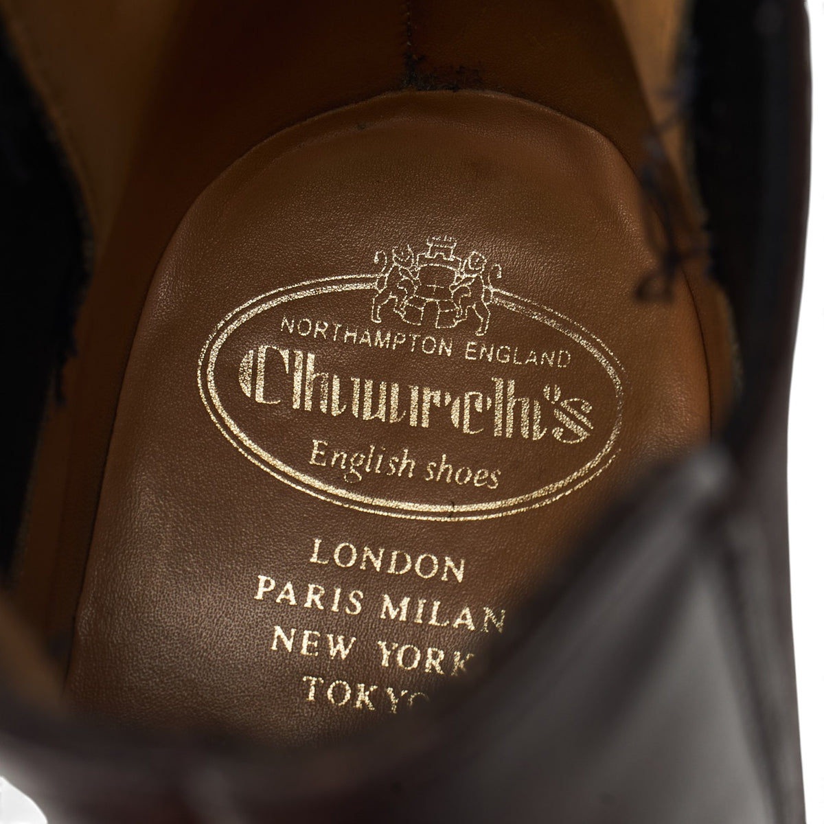 'Ketsby' Dark Brown Leather Brogue Chelsea Boots UK 8 F