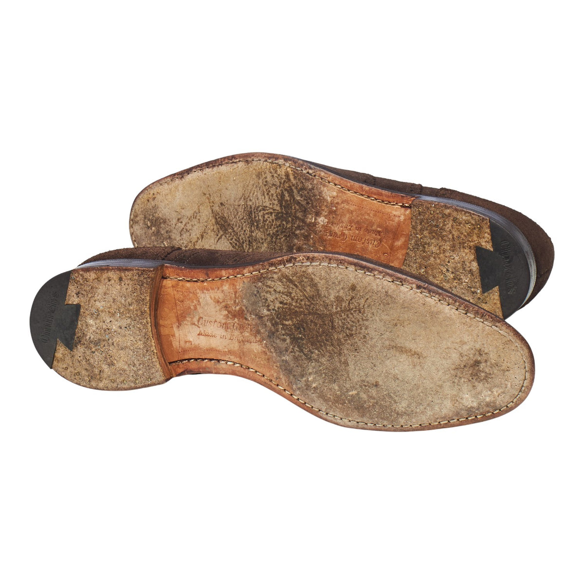 'Kimcote' Dark Brown Suede Oxford Brogues UK 6 F