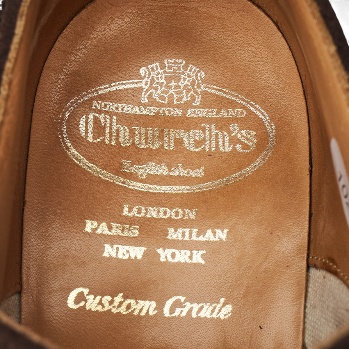 'Kimcote' Dark Brown Suede Oxford Brogues UK 6 F