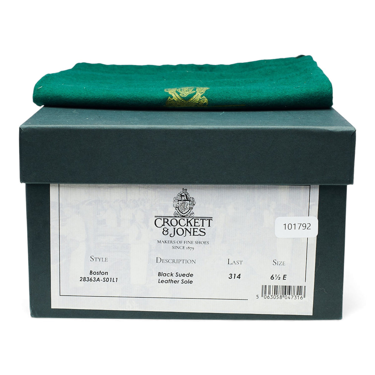 'Boston' Black Suede Loafers UK 6.5 E