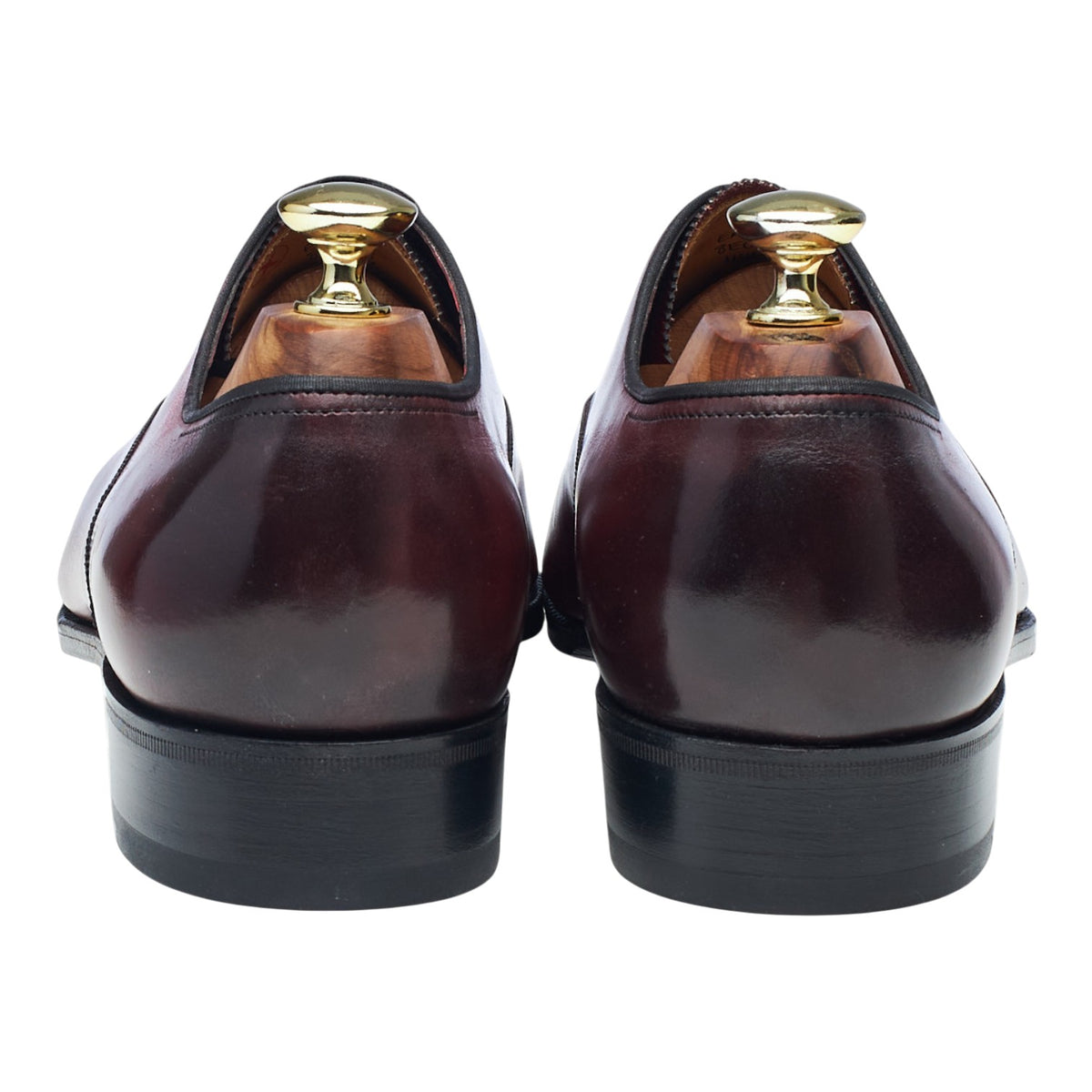 'Earl' Burgundy Leather Oxford UK 8 E