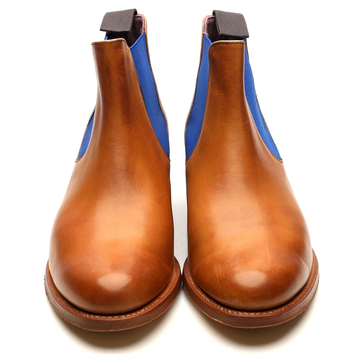Women&#39;s &#39;Violet&#39; Tan Brown Leather Chelsea Boots UK 5.5 D