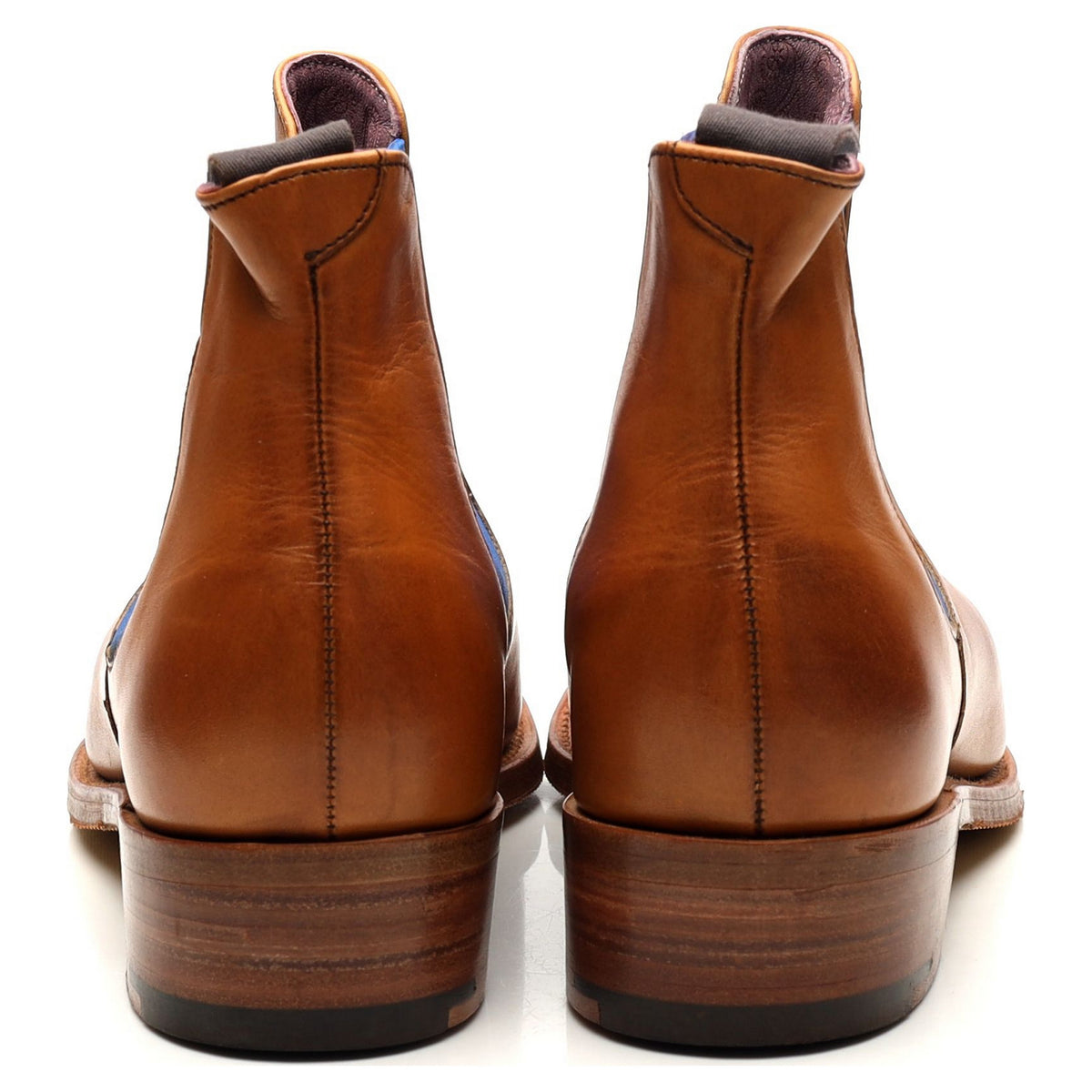 Women&#39;s &#39;Violet&#39; Tan Brown Leather Chelsea Boots UK 5.5 D