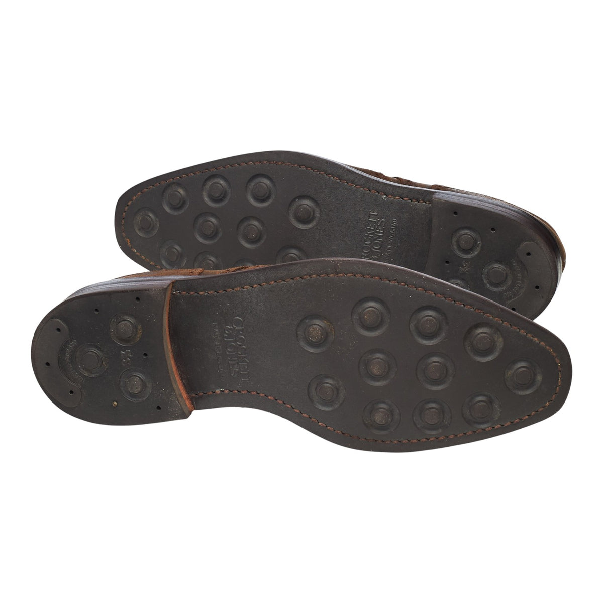 'Exmoor' Dark Brown Rough Out Suede Derby Brogues UK 7.5 E