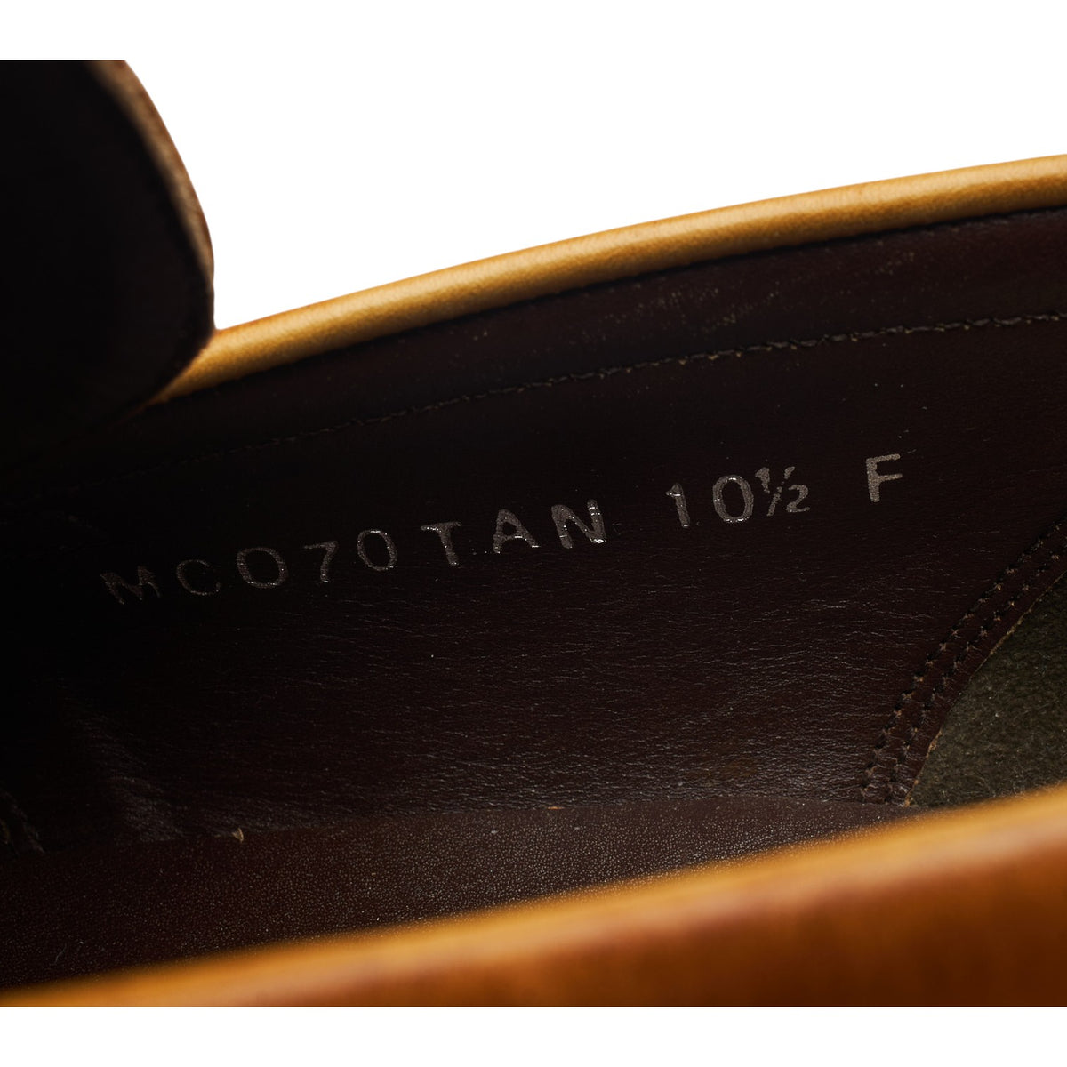 Charles Tyrwhitt Tan Brown Leather Loafers UK 10.5 F