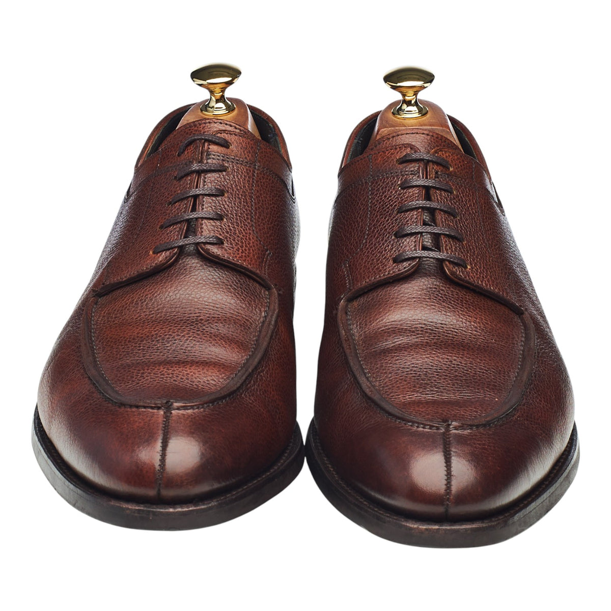 Richard James Brown Grain Leather Split Toe Derby UK 10 E