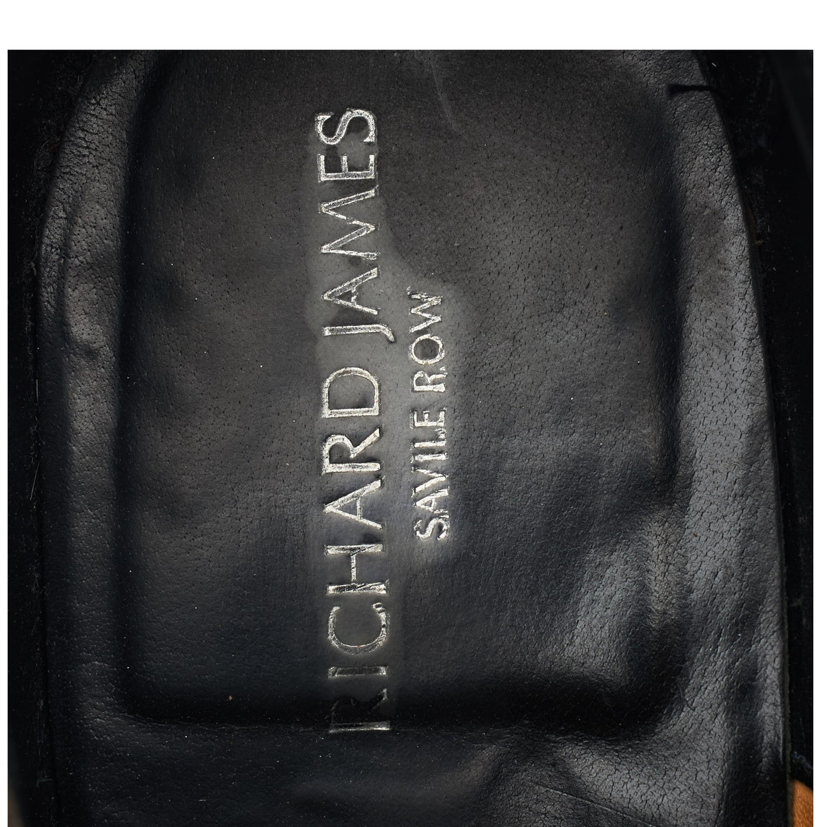 Richard James Brown Grain Leather Split Toe Derby UK 10 E