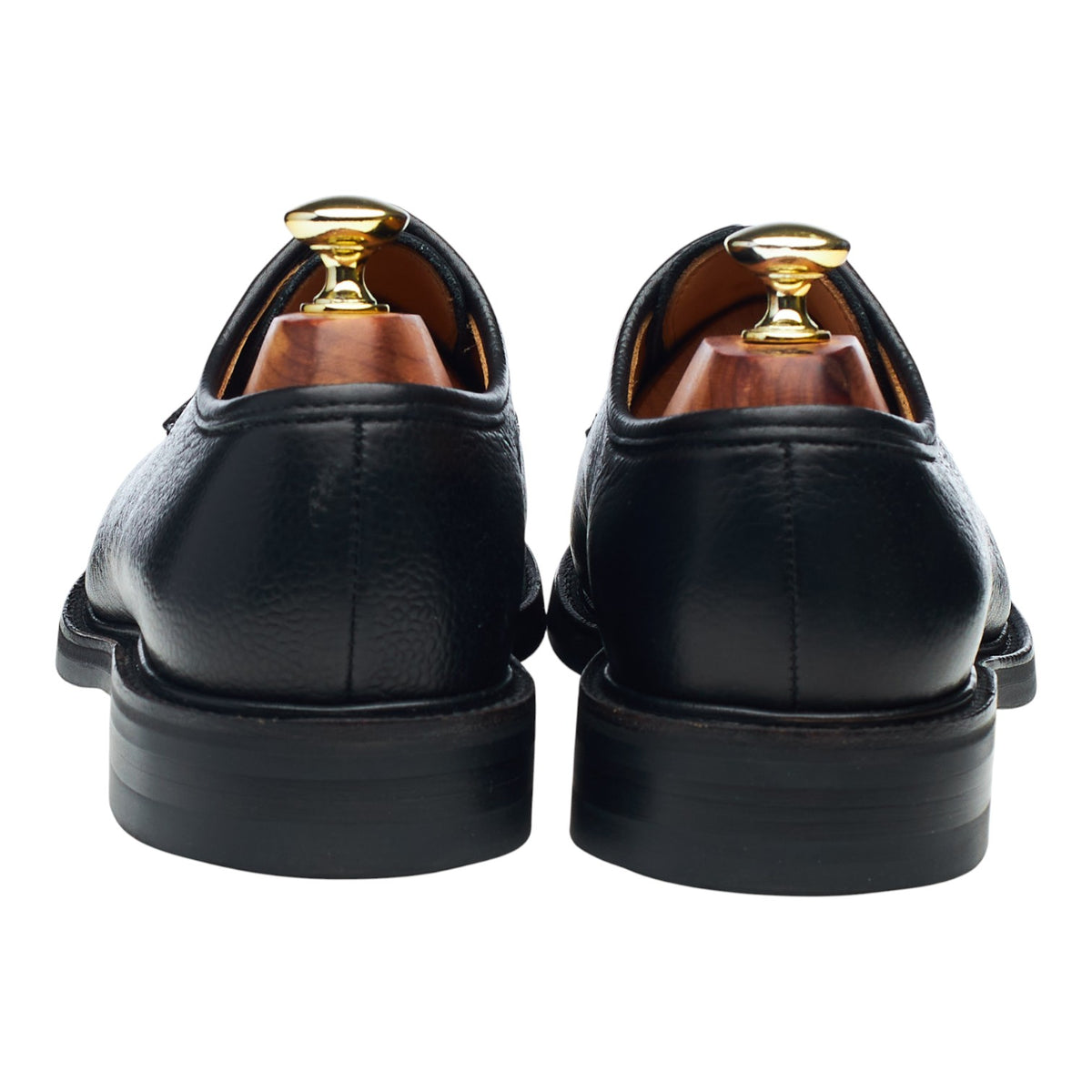 Shipton & Heneage 'Fernie' Black Grain Leather Derby UK 7 F