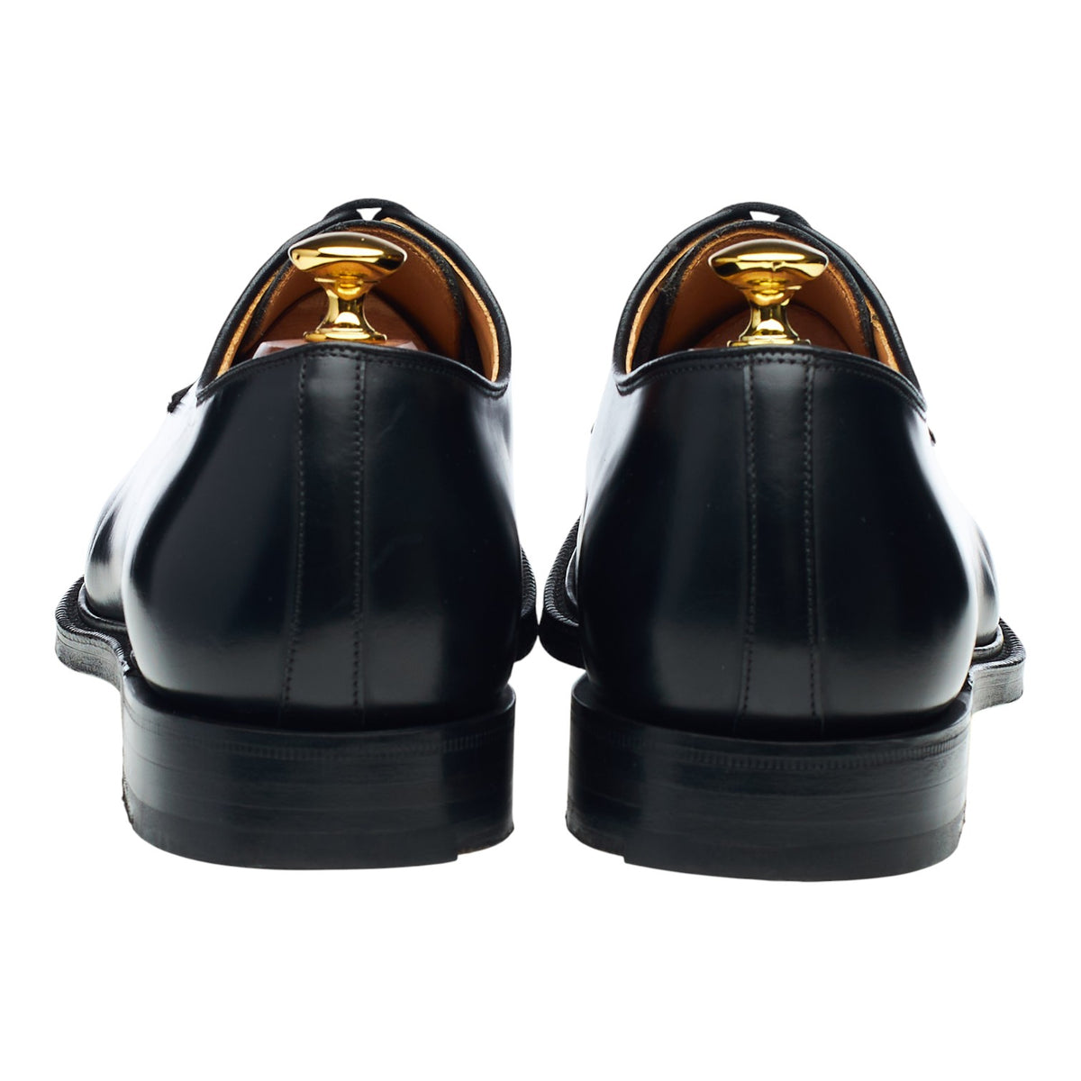 'Bern' Black Leather Derby UK 11 F