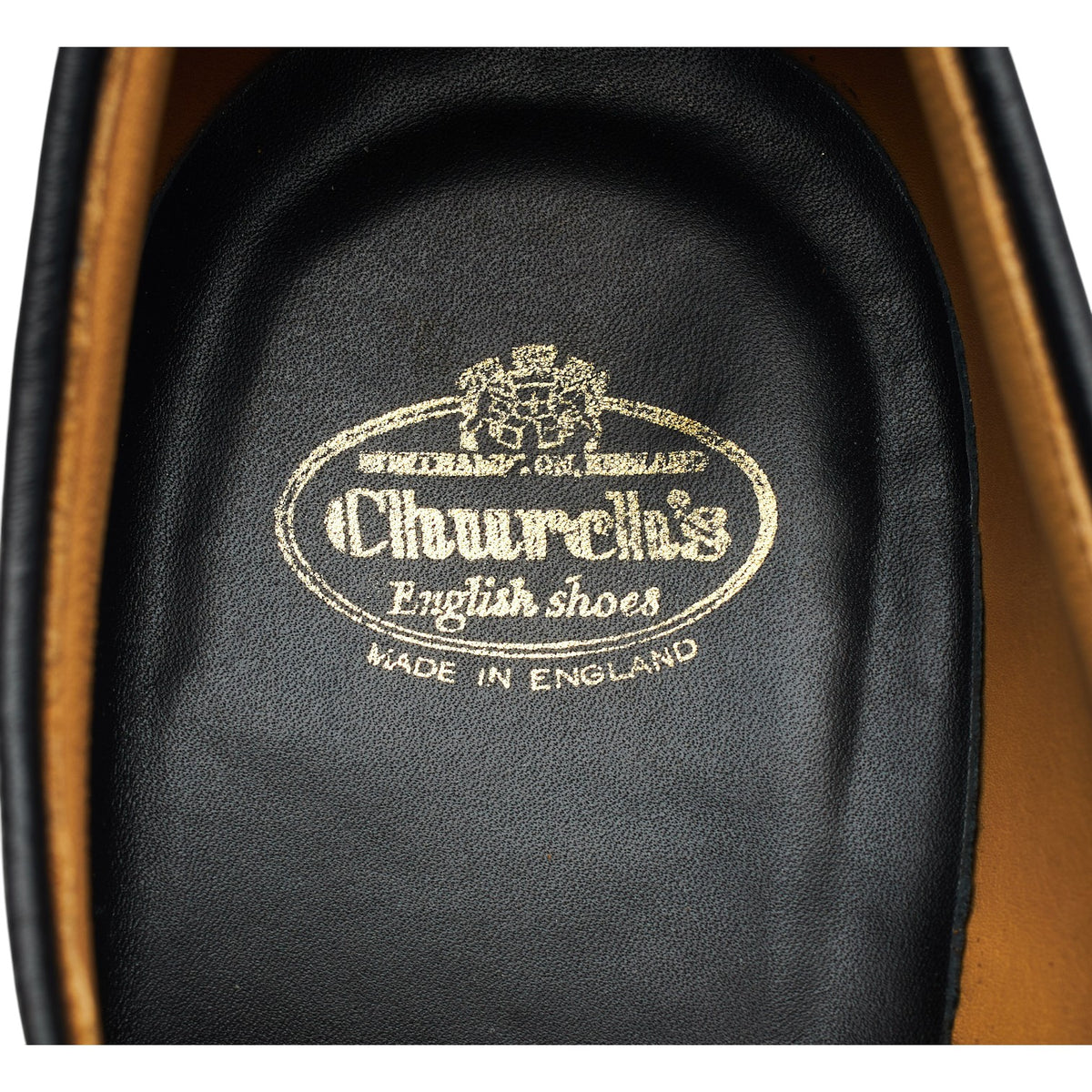 'Bern' Black Leather Derby UK 11 F