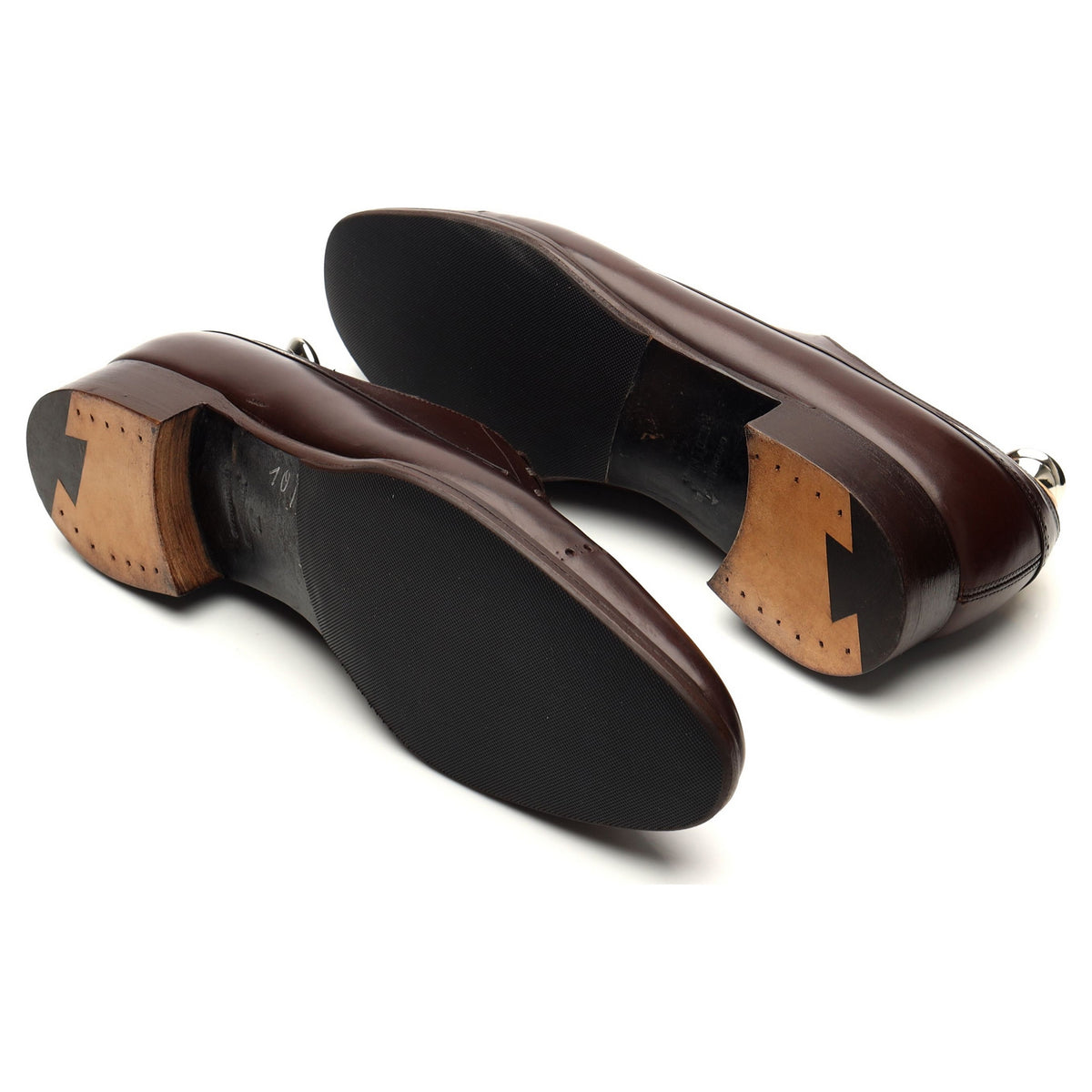 &#39;Haddon&#39; Dark Brown Leather Derby UK 7.5 E