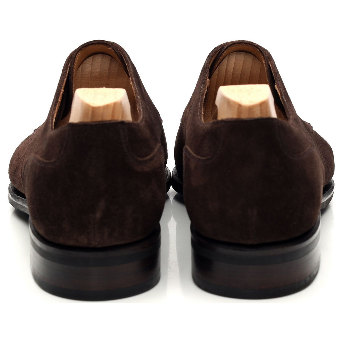 &#39;136 Artista&#39; Dark Brown Suede Derby UK 7.5 G