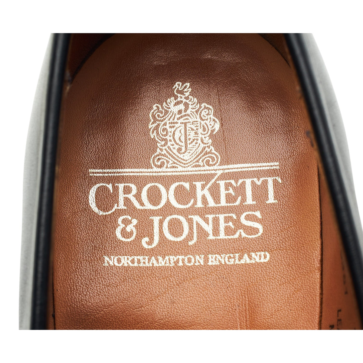 'Sydney' Black Leather Loafers UK 7 E