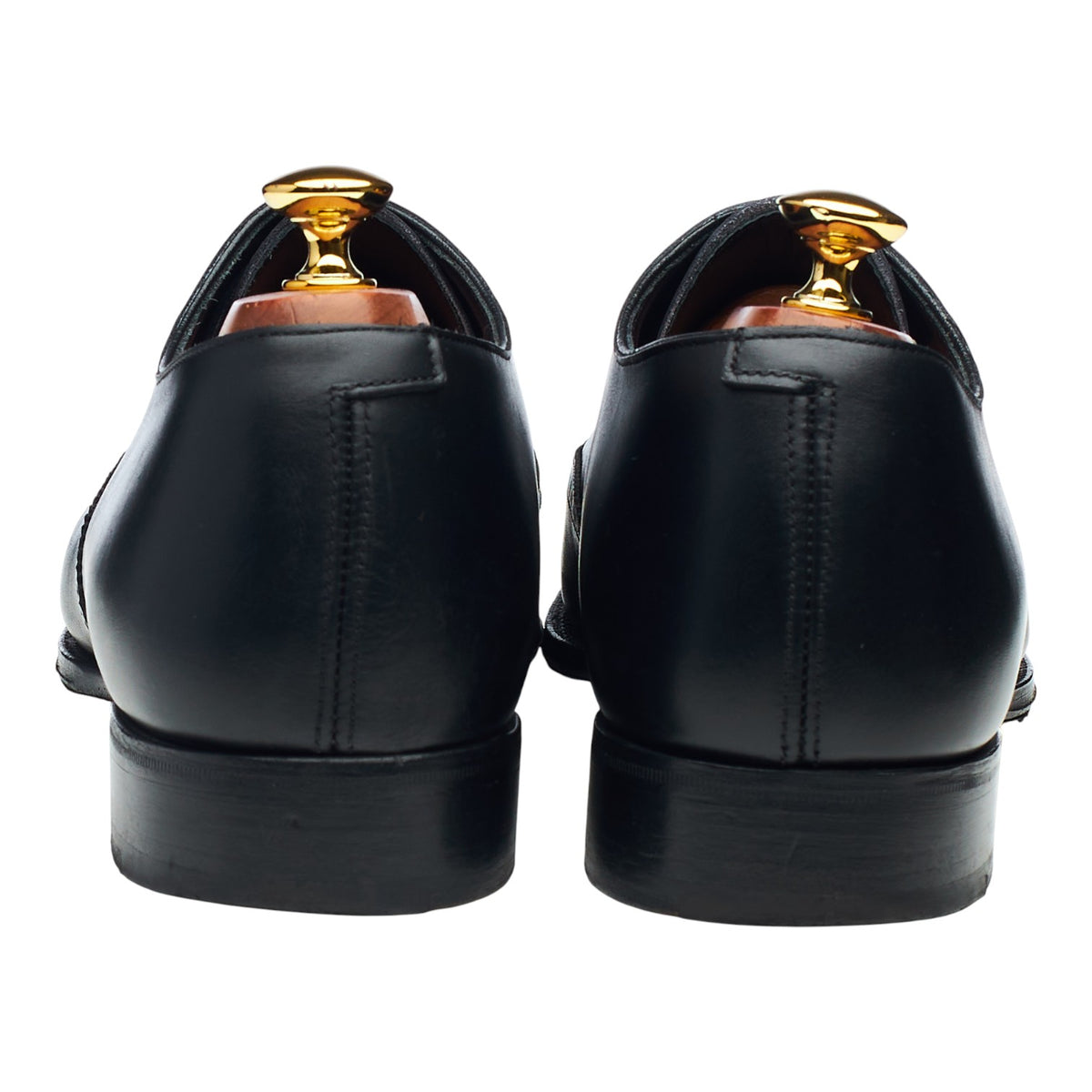 Kingsman 'Harris' Black Leather Oxford UK 10 E