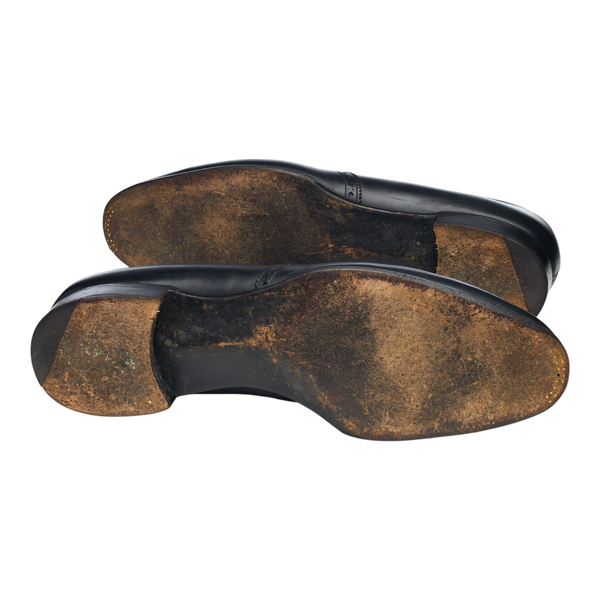 Kingsman 'Harris' Black Leather Oxford UK 10 E