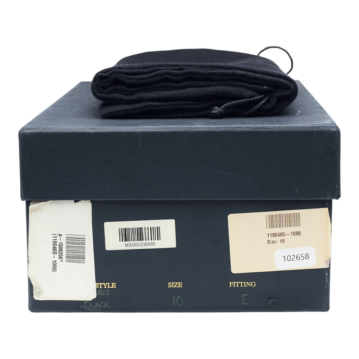 Kingsman 'Harris' Black Leather Oxford UK 10 E