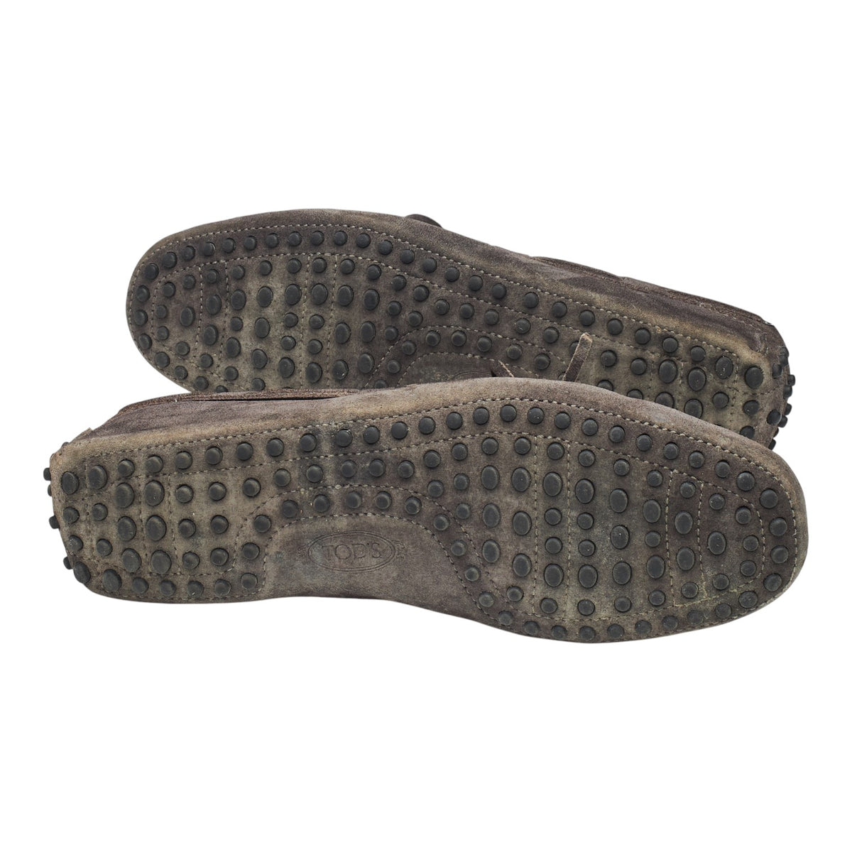 Gommino Grey Suede Driving Loafer UK 6.5