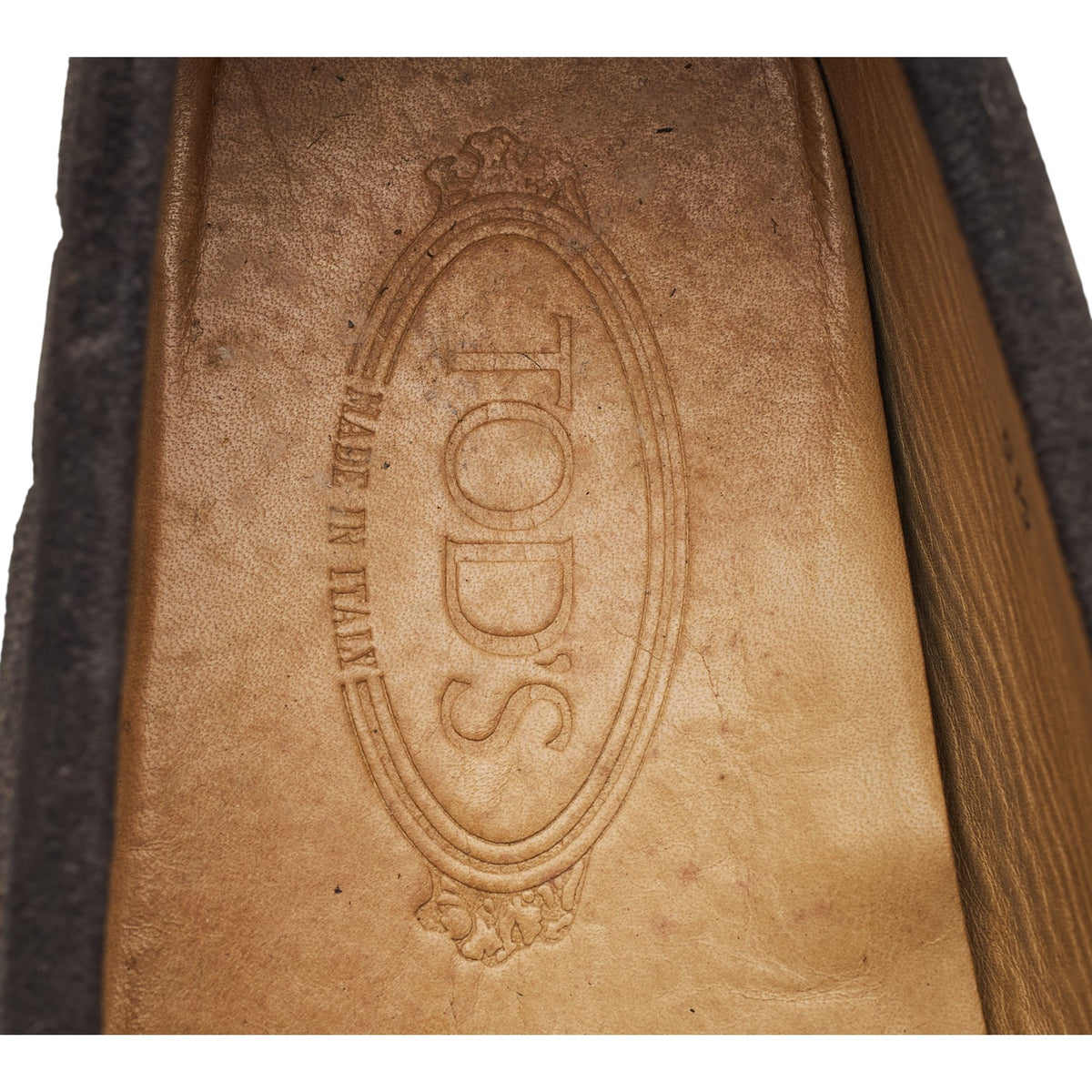 Gommino Grey Suede Driving Loafer UK 6.5