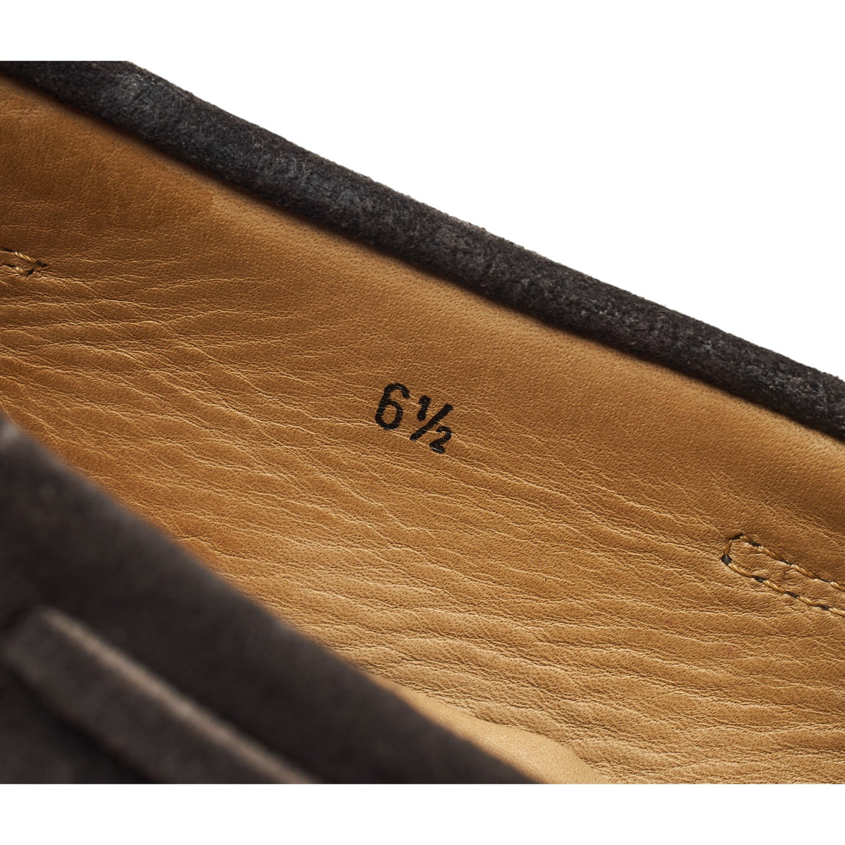 Gommino Grey Suede Driving Loafer UK 6.5