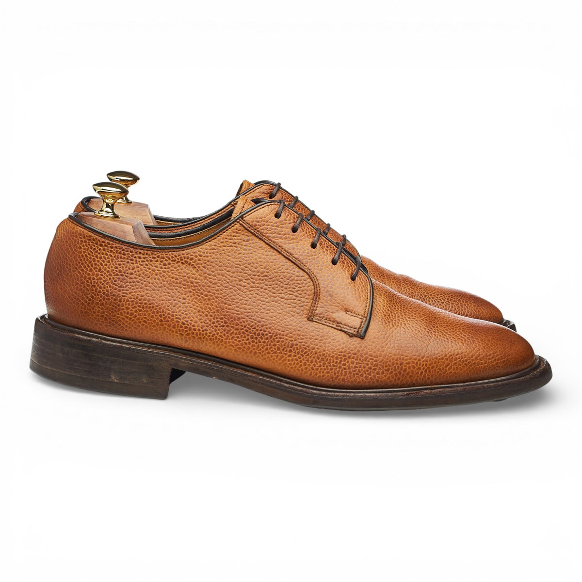 'Nairn' Tan Brown Grain Derby UK 10.5 F