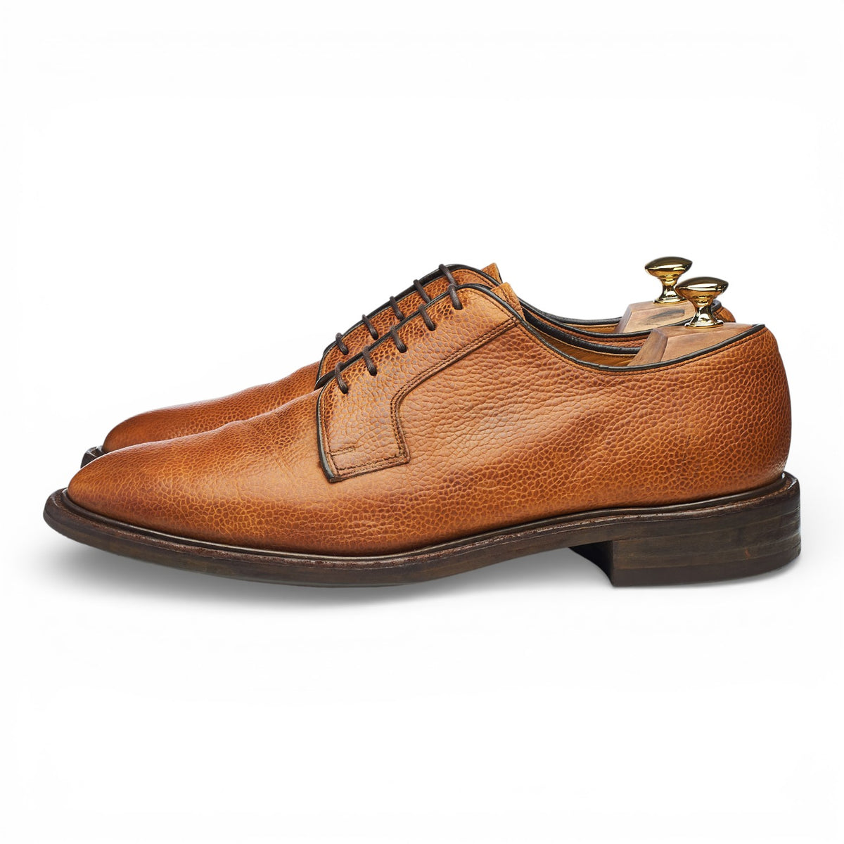 'Nairn' Tan Brown Grain Derby UK 10.5 F